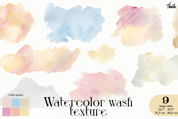 Watercolor Wash Texture Background Png and Illustrations