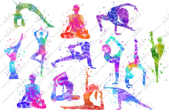 Yoga Watercolor Clipart Review